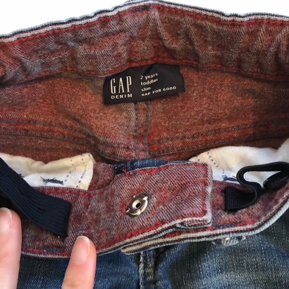 Gap jeans with red lining - Picture 5 of 5
